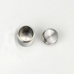 EDC Titanium Alloy Waterproof Pill Case Capsule Seal Container Storage Box 07FC0E-D4 - KOEEK