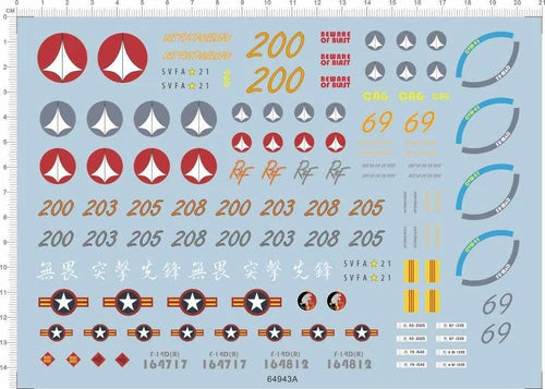 1/144 1/100 macross and usaf Spacecraft Markings Transfer Sheet Water Decal 07FC0E-D4 - KOEEK