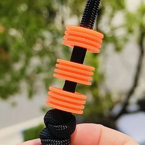 Resin Knife Lanyard Bead Necklace Paracord Pendant Bracelet Making Charm DIY 07FC0E-D4 - KOEEK
