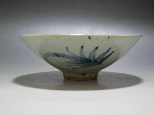 China Blue and white porcelain old Bowl Painted Chinese characters "福" Hat shape 07FC0E-D4 - KOEEK
