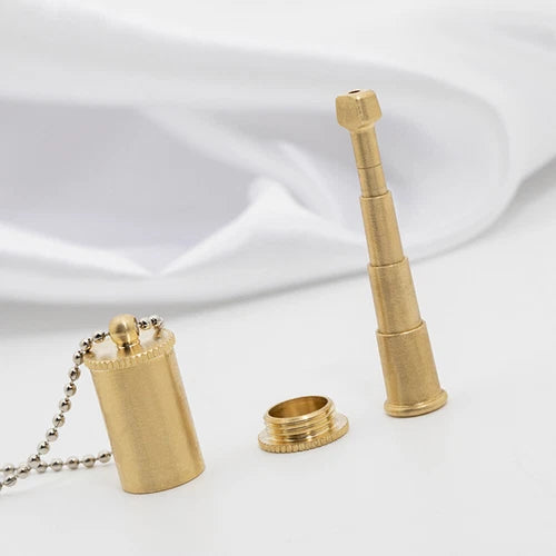 Vintage Telescopic Women Lady Slim Cigarette Extendable Holder Pendant Necklace 07FC0E-D4 - KOEEK