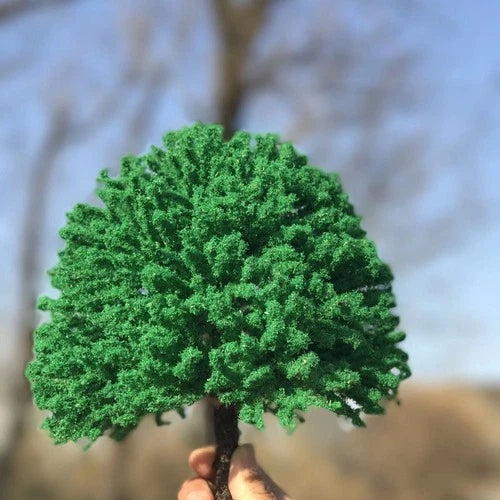 Model Wire Tree Artificial Banyan Tree 18cm Mini Landscape Decoration 07FC0E-D4 - KOEEK
