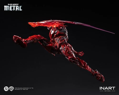 In Stock  INART MAG-C0001 1/12 Batman Dark Nights Metal Red Death Figure Toy INART - KOEEK