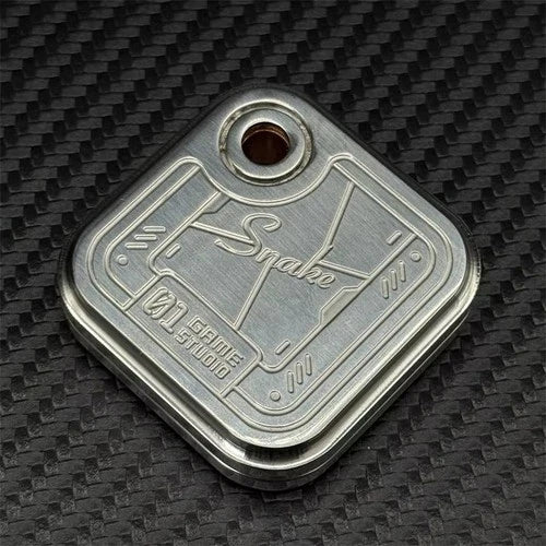 Maze Side-Push Fidget Slider Stylish Stainless Steel Mechanical Fidget EDC Toys 07FC0E-D4 - KOEEK
