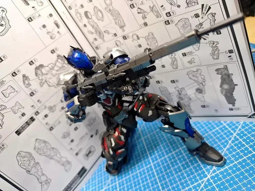 HEMOXIAN 1/10 Batman Arkham Knight Action Figure Plastic Model Kit In Stock HEMOXIAN - KOEEK