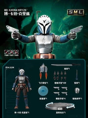 Blokees Star Wars The Mandalorian Din Djarin Grogu Bo-Katan Model Kit Figure BLOKEES - KOEEK
