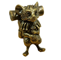 Treasure Hunt Mouse Brass Bead Parachute Cord Knife Lanyard Pendant Accessories 07FC0E-D4 - KOEEK