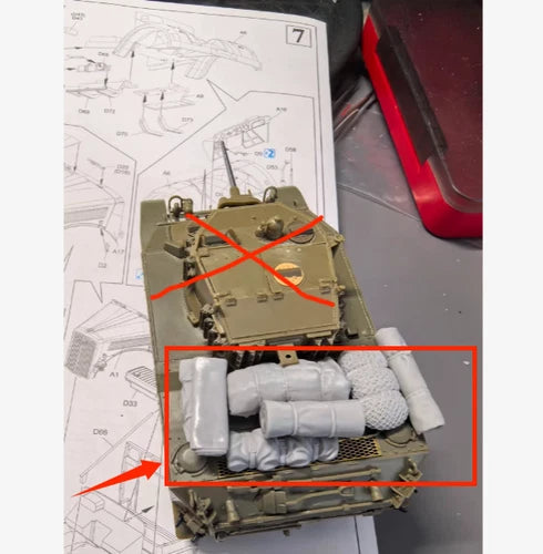 1/721/48/35/30/24/18/16 Tank Stowage & Accessories (NO Tank)3pC 07FC0E-D4 - KOEEK