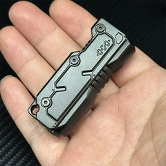 Muzzle EDC Fidget Slider Zinc Alloy Fidget Toy ADHD Concentration Toys Men Gifts 07FC0E-D4 - KOEEK