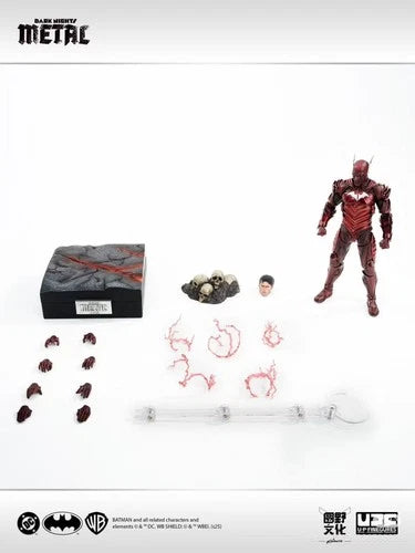 in Stock LPZZ Batman Red Death Dark Nights Metal 1/12 Action Figure 07FC0E-D4 - KOEEK