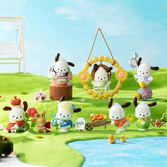 MINISO Sanrio Pochacco Flower & Childhood Series Confirmed Blind Box Figure Toys MINISO - KOEEK