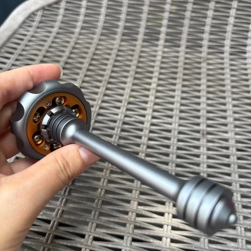 Metal Fidget Spinner Aluminium Alloy Spinning Top Tip Stress Relief EDC Toy 07FC0E-D4 - KOEEK