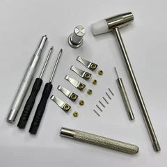 A Set of Repair Tools + Replacement Parts for Zippo Lighter Multiple Versions 07FC0E-D4 - KOEEK