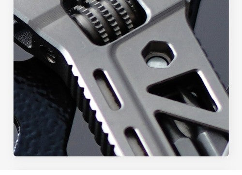 EDC Titanium Alloy Mini Adjustable Spanner Wrench Handle Rrepair Multi-Tools 07FC0E-D4 - KOEEK