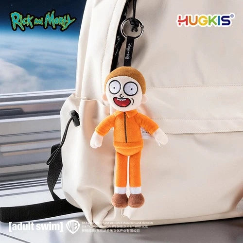！ HUGKIS Rick and Morty Prison Outfit Plush Keychain Bag Charm Gift HUGKIS - KOEEK