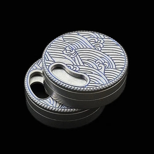 Titanium Candy Gum Holder Case Container Organizer EDC Storage Box Fidget Slider 07FC0E-D4 - KOEEK
