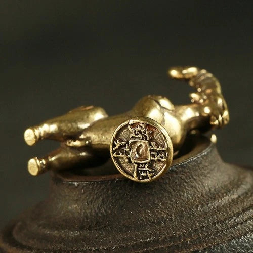 Supply Creative Pendant Accessory Brass Decoration Figurine Ornament Retro 07FC0E-D4 - KOEEK