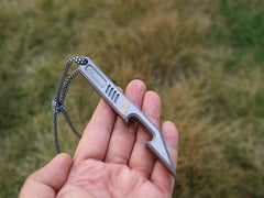 CNC TC4 Pry Bar Crowbar EDC Bottle Opener Cutter Pocket Outdoor Multi Tools 07FC0E-D4 - KOEEK