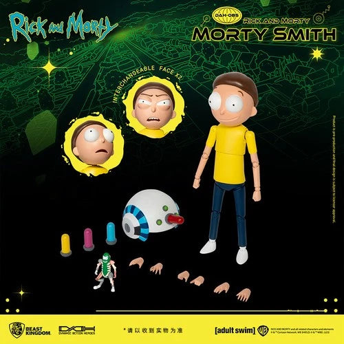 Beast Kingdom Rick and Morty Morty Smith Action Figure In Stock BEAST_KINGDOM - KOEEK