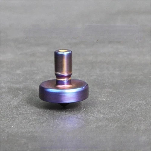 Hand-Carved Titanium Spinning Top Desktop Fidget Toy Spinner Gyro Gyroscope EDC 07FC0E-D4 - KOEEK