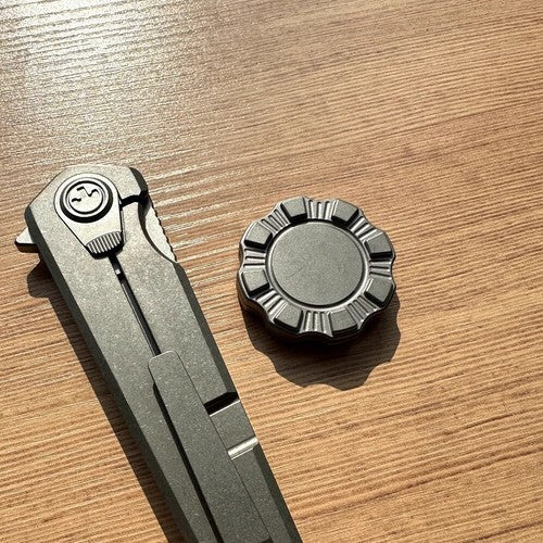 Titanium Push Card Haptic Fidget PaPa Coins Clicker Stress relief Fidget Toys 07FC0E-D4 - KOEEK