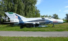 1/144 MIG-21 MF Polish Air Force Fishbed 6814 Fighter Markings Water Slide Decal 07FC0E-D4 - KOEEK