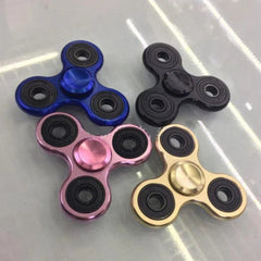 Three-wheel Fidget Alloy Finger Rotating Pressure Hand Table Toy EDC Adhd Autism 07FC0E-D4 - KOEEK