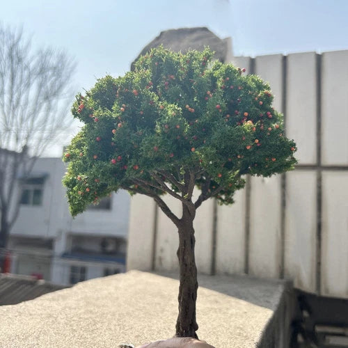 Miniature Fruit Tree Model Wire Trunk Landscape Diorama Scenery Craft Material 07FC0E-D4 - KOEEK
