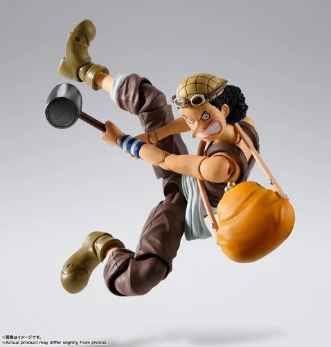 Bandai S.H.Figuarts One Piece USOPP -Romance Dawn- Action Figure in Stock BANDAI - KOEEK