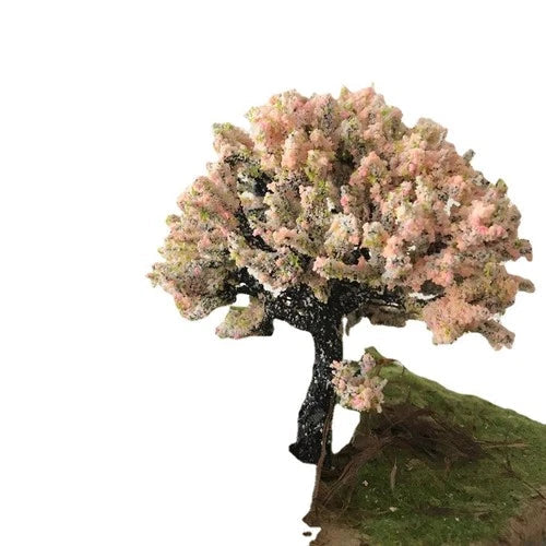 18cm Model Wire Tree Pink Cherry Blossom Tree Diorama Scene Landscape 07FC0E-D4 - KOEEK