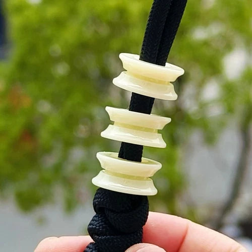 Resin Knife Lanyard Bead Necklace Paracord Pendant Bracelet Making Charm DIY 07FC0E-D4 - KOEEK