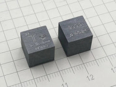 Periodic Table 10mm Collection 1 Pcs Tellurium Metal 99.99% Pure Cube Element 07FC0E-D4 - KOEEK