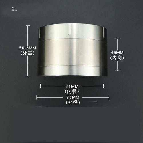 Titanium Alloy Waterproof Case EDC Outdoor Travel Sealed Medicine Storage Box 07FC0E-D4 - KOEEK