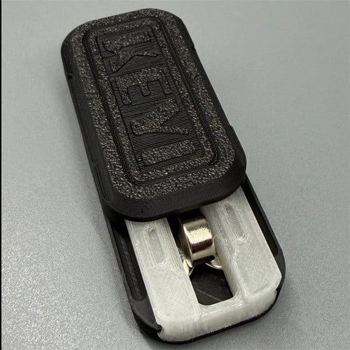 Novel Vibrating EDC Fidget Slider Stylish Plastic Mechanical Push Fidget Toy 07FC0E-D4 - KOEEK