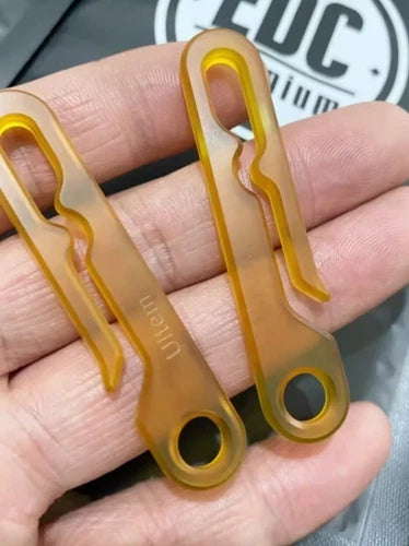 EDC CNC PEI Creative Keychain Belt Hanging Simple Fashion Keyring Pendant Tool 07FC0E-D4 - KOEEK