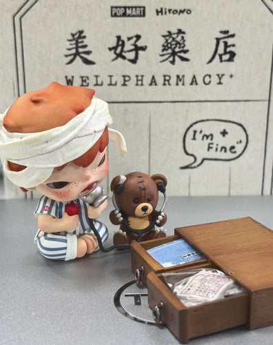 Authentic POP MART Hirono Well Pharmacy Figure Toy Art Toy Gift POP_MART - KOEEK