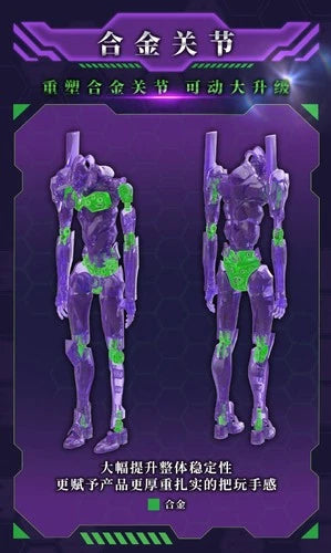 Yolopark AMK PRO Series Model Kit Neon Genesis Evangelion EVA-01 Test Type 07FC0E-D4 - KOEEK