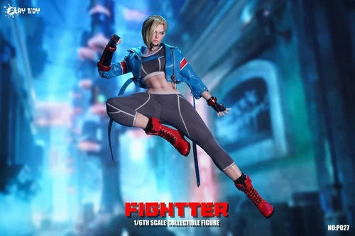 PLAY TOY P027 1/6 The Fighter 6 Girl Cammy Female Action Figure Model In Stock PLAY_TOY - KOEEK