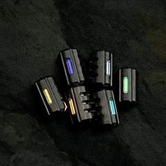 Titanium Knife Lanyard Bead Paracord Pendant Glow in the Dark 25 Years Life EDC 07FC0E-D4 - KOEEK