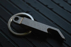 Large Size Titanium Alloy Bottle Opener Keychain Pendant Multi EDC with Key Ring EDC - KOEEK