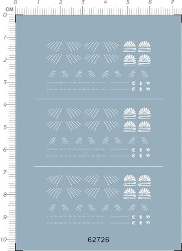1/350 WWII Japan Navy Yamato Battleship Markings Model Water Slide Decal White 07FC0E-D4 - KOEEK