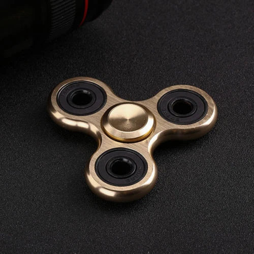 Three-wheel Fidget Alloy Finger Rotating Pressure Hand Table Toy EDC Adhd Autism 07FC0E-D4 - KOEEK