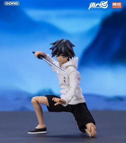 in Stock GONG ANIME SCISSOR SEVEN WU LIUQI 1/8 ARTICULATED FIGURE TOYS 07FC0E-D4 - KOEEK