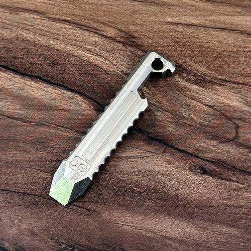 TITANER Titanium Pry Bar Crowbar Multi Tools Ruler Bottle Opener Outdoor EDC TITANER - KOEEK