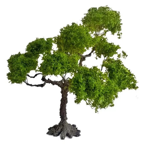 15cm Wire Scene Tree Decoration Mesh Model Tree Mini Landscape With Base 07FC0E-D4 - KOEEK