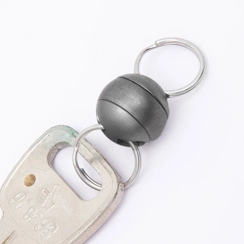HotEDC 360 Degree Rotation Titanium Alloy Gimbal Keychain W Key Ring CarKeychain 07FC0E-D4 - KOEEK