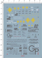 Detail Up 1/100 1/144 RG HG MG GDM RX-78 GP02A Model KIT Water Slide Decal 07FC0E-D4 - KOEEK