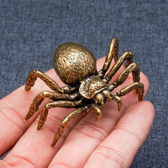 Animal Figurines Brass Spider Figurine Statue House Office Table Decoration Toys 07FC0E-D4 - KOEEK