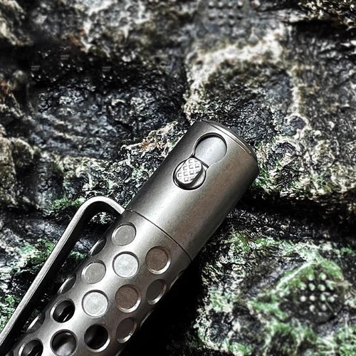 EDC Titanium Alloy convenient Pen Ballpoint With Writing Multi-functiona PenGift 07FC0E-D4 - KOEEK