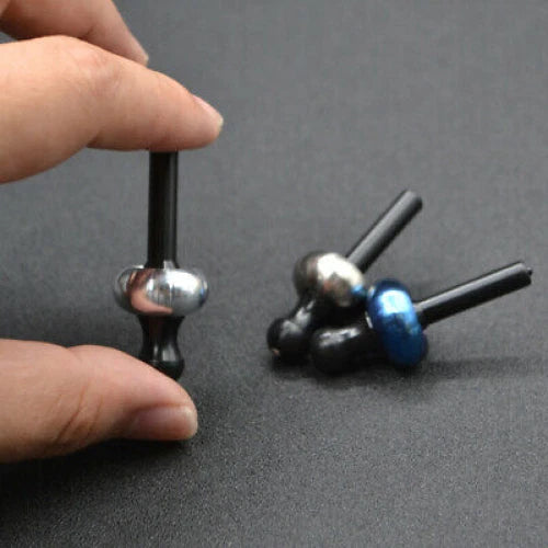 EDC Titanium Alloy Mushroom Hand Twist Spinning Tops Fingertip Hand Spinner Toy 07FC0E-D4 - KOEEK